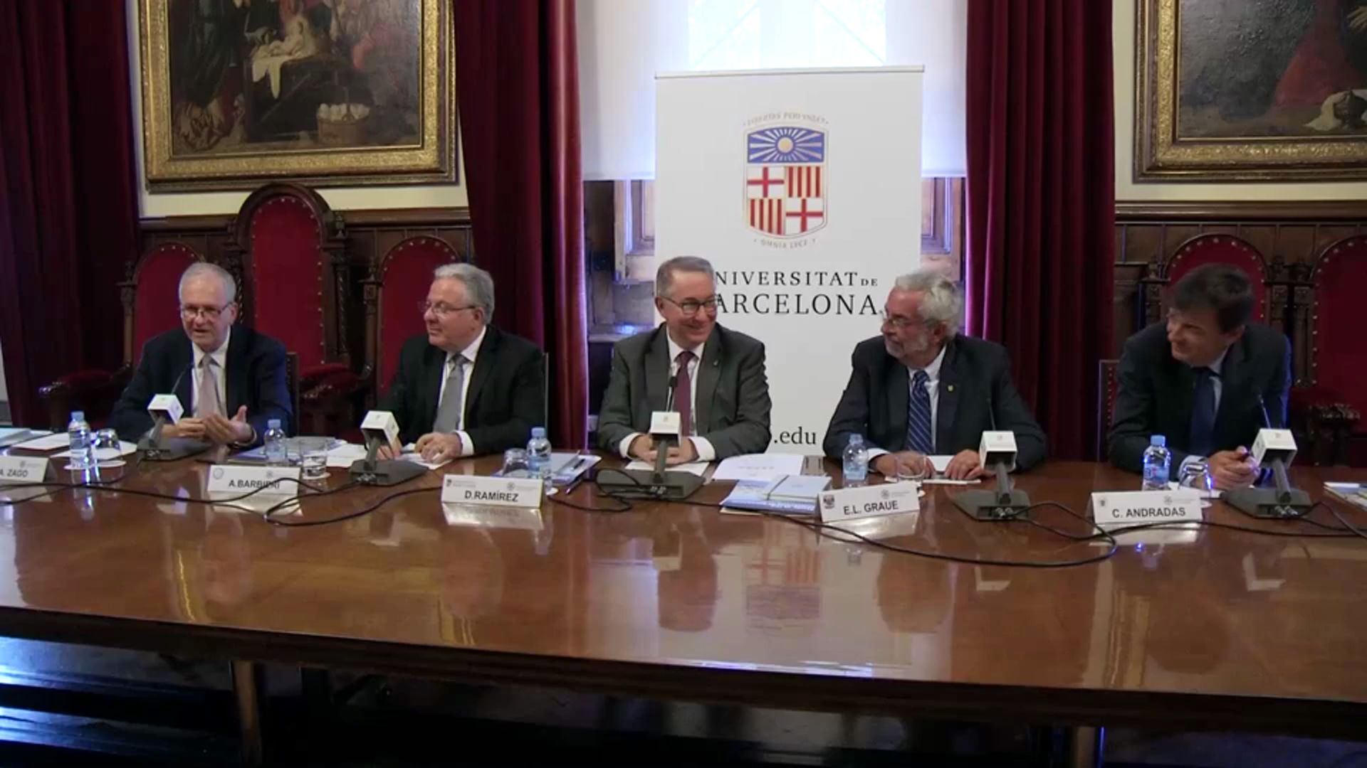 Firma del convenio de la Unión Iberoamericana de Universidades
